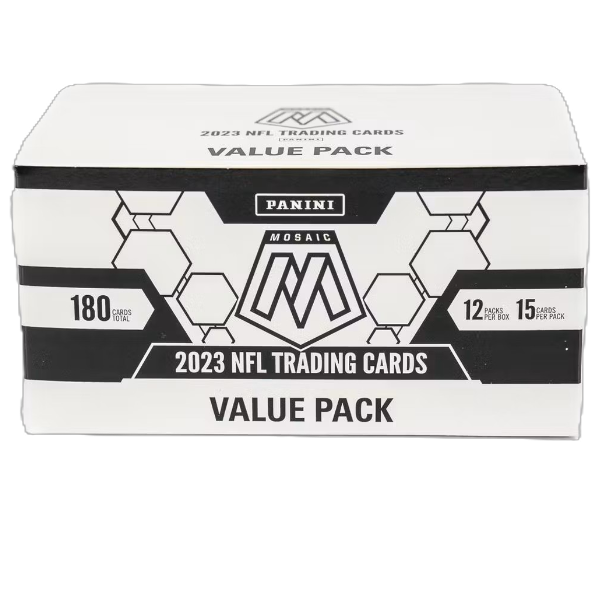 2023 Panini Mosaic Football Jumbo Value 12-Pack Box (No Plastic Wrap)-1