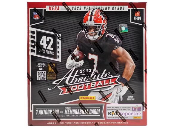 Product 2023 Panini Absolute Football Mega Box (Black Parallels) Link