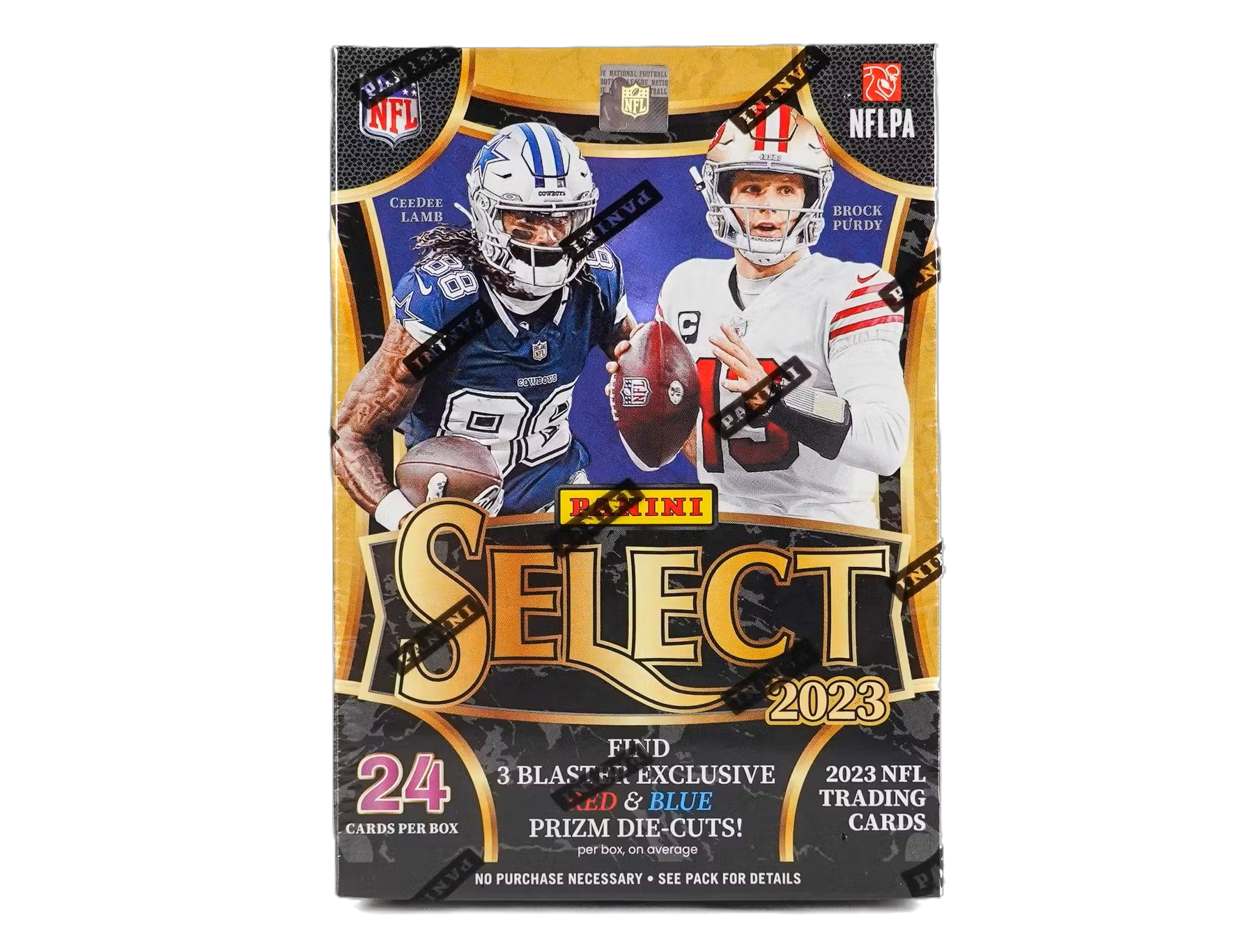 2023 Panini Select Football Blaster Box (Red & Blue Die Cuts)-1