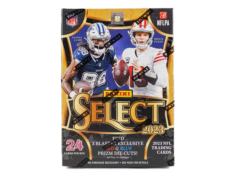 2023 Panini Select Football Blaster Box (Red & Blue Die Cuts)-1
