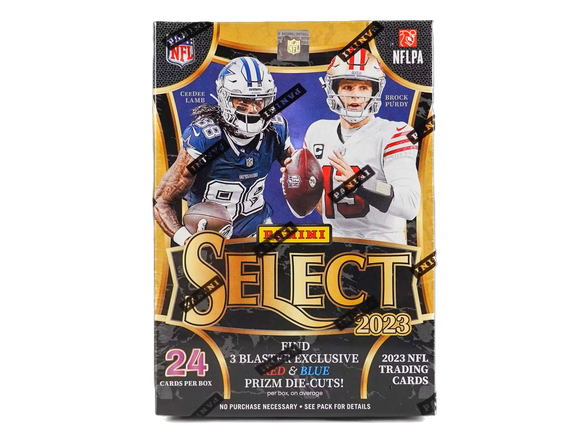 Product 2023 Panini Select Football Blaster Box (Red & Blue Die Cuts) Link