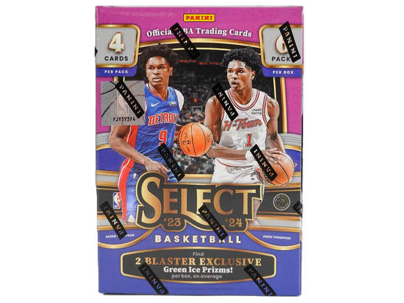 Product 2023-24 Panini Select Basketball Hobby Blaster Box (Green Ice Prizms) Link