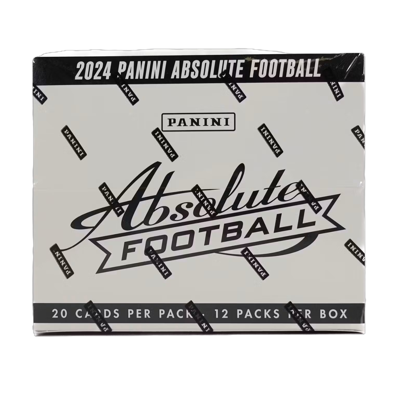 2024 Panini Absolute Football Jumbo Value 12-Pack Box