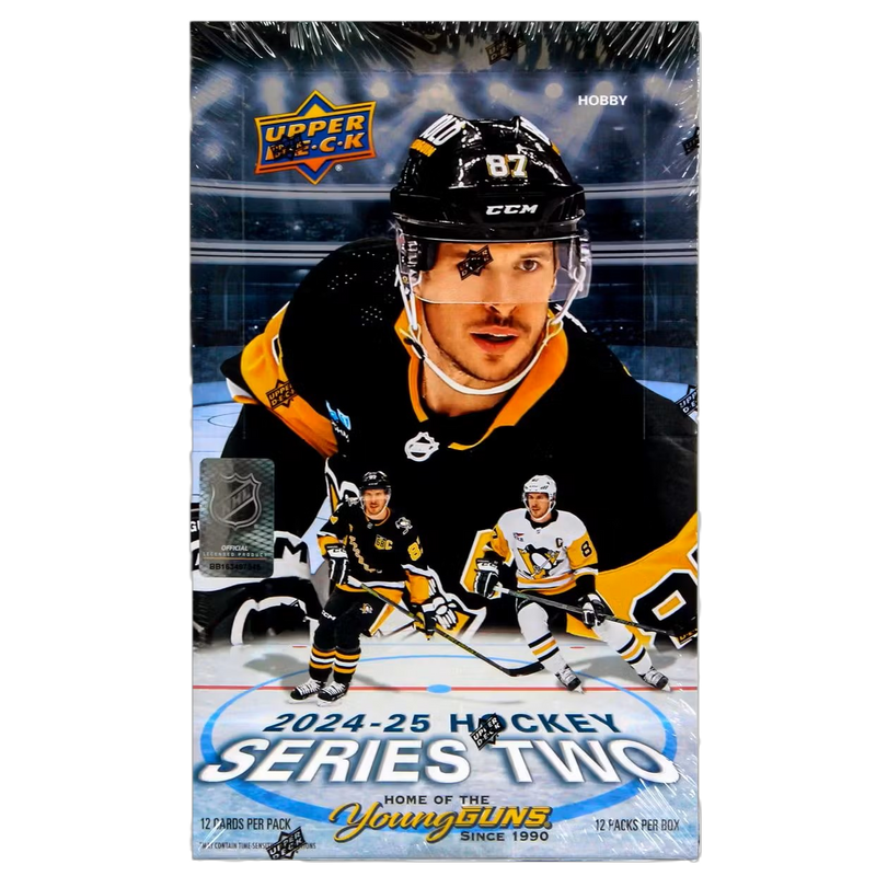 2024/25 Upper Deck Series 2 Hockey Hobby Box-1