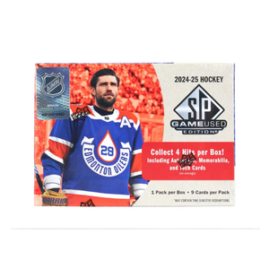 2024/25 Upper Deck SP Game Used Hockey Hobby Box