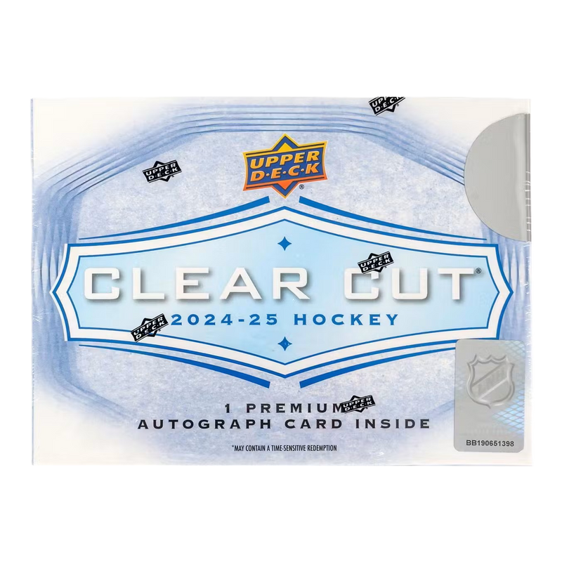 2024/25 Upper Deck Clear Cut Hockey Hobby Box-1