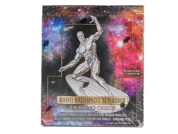 Product 2024 Upper Deck Skybox Marvel Masterpieces '92 Platinum Hobby Box Link