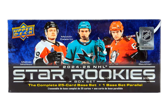 Product 2024-25 Upper Deck NHL Star Rookies Box Set Factory Sealed Link