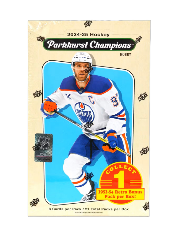 Product 2024-25 Upper Deck Parkhurst Champions Hockey Hobby Box Link