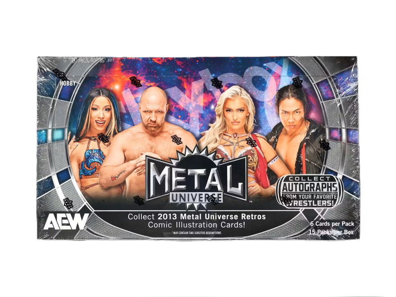 2025 Upper Deck AEW Skybox Metal Universe Wrestling Hobby Box-1