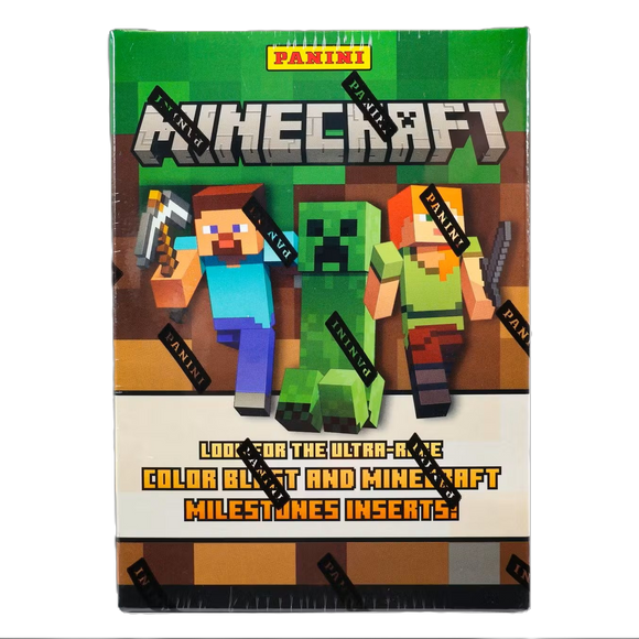 Product 2024 Panini Minecraft 15th Anniversary Blaster Box Link