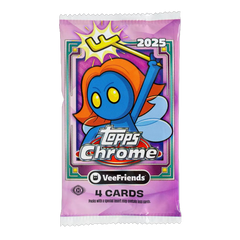 2025 Topps Chrome VeeFriends Hobby Pack-1