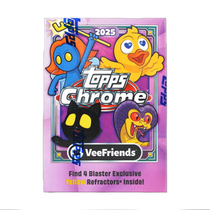 2025 Topps VeeFriends Chrome Blaster 8-Pack Box