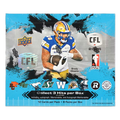 2025 Upper Deck CFL Canadian Football League Hobby Box-1