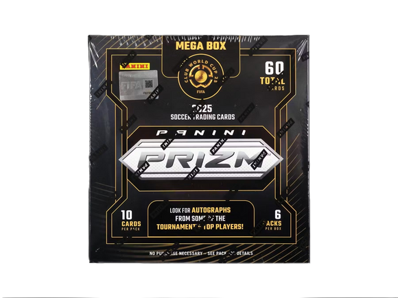 Product 2025 Panini Prizm FIFA Club World Cup Soccer Mega Box Link