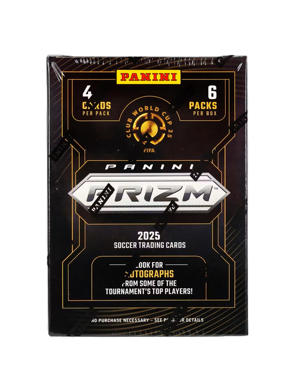 2025 Panini Prizm FIFA Club World Cup Soccer Blaster Box