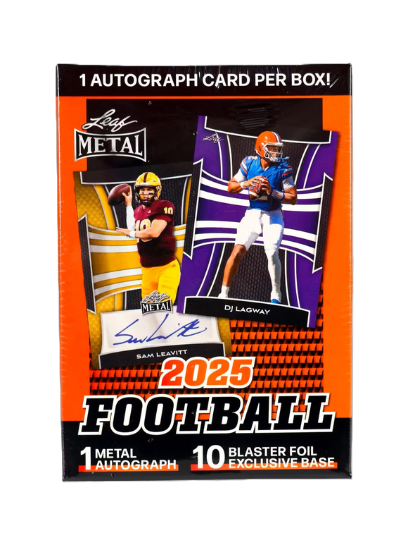Product 2025 Leaf Metal Football Blaster Box Link