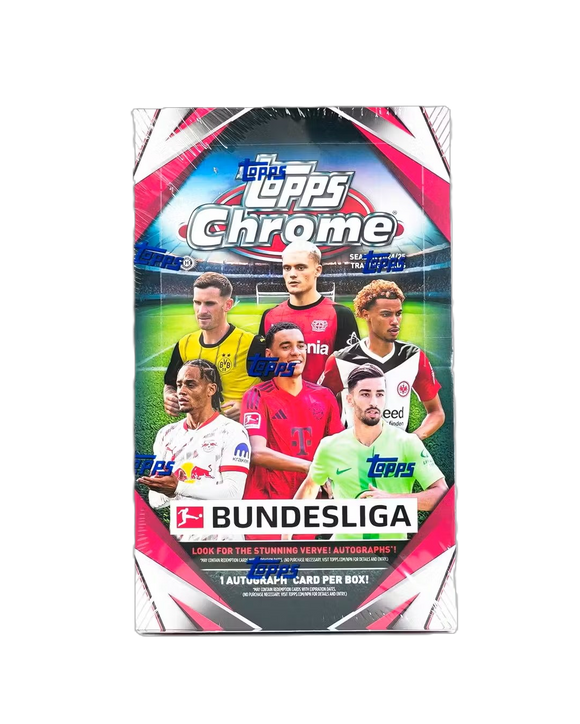 Product 2024-25 Topps Chrome Bundesliga Soccer Hobby Box Link