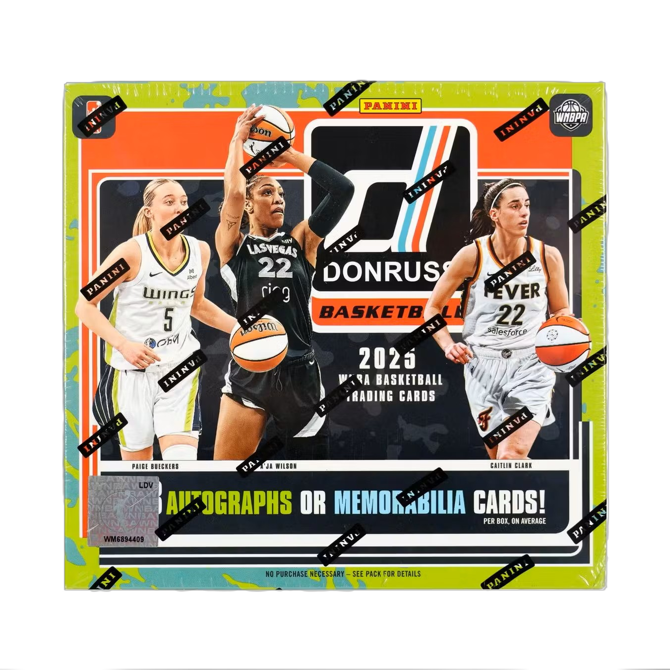 2025 Panini Donruss WNBA Basketball Hobby Box
