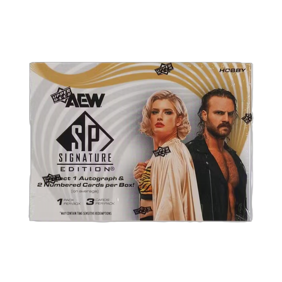 2025 Upper Deck SP Signature Edition AEW Wrestling Hobby Box-1