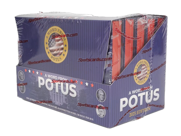 Product 2025 POTUS A Word from the President Hobby 10-Box Display Link