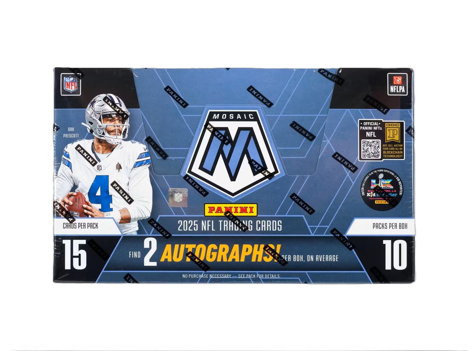 2025 Panini Mosaic Football Hobby Box-1