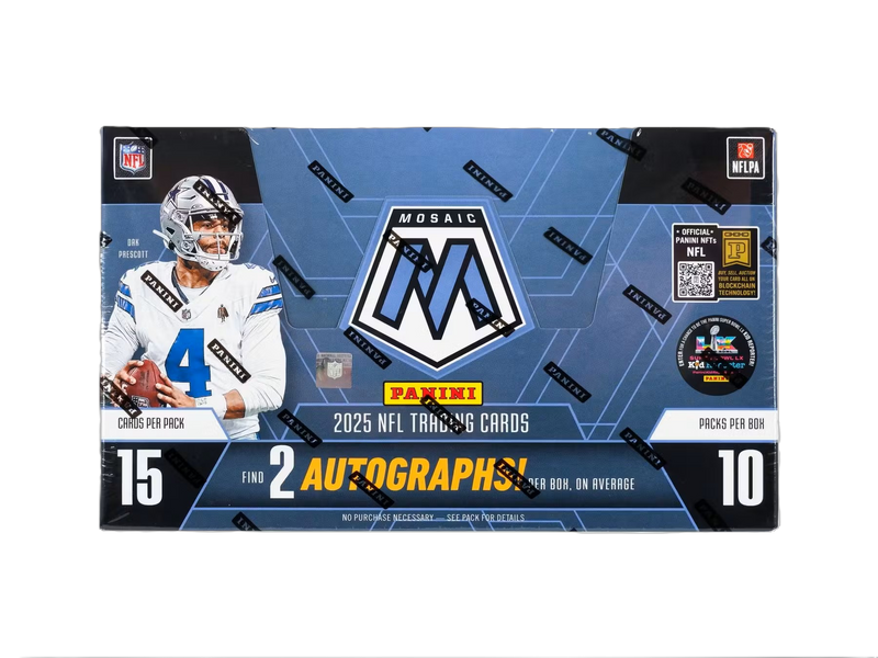 2025 Panini Mosaic Football Hobby Box-1