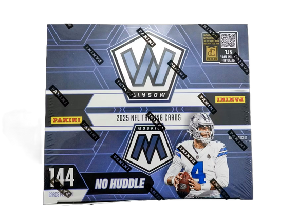 Product 2025 Panini Mosaic No Huddle Football Box Link