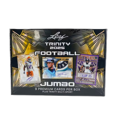 2025 Leaf Trinity Football Hobby Jumbo Box-1