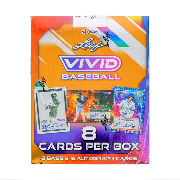 Product 2025 Leaf Vivid Baseball Hobby Box Link