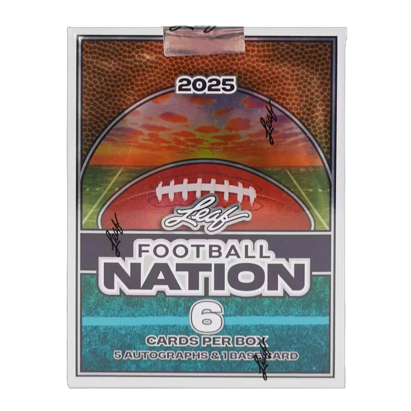 2025 Leaf Football Nation Hobby Box