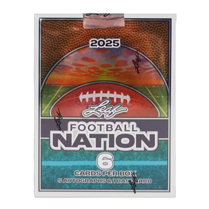 2025 Leaf Football Nation Hobby Box