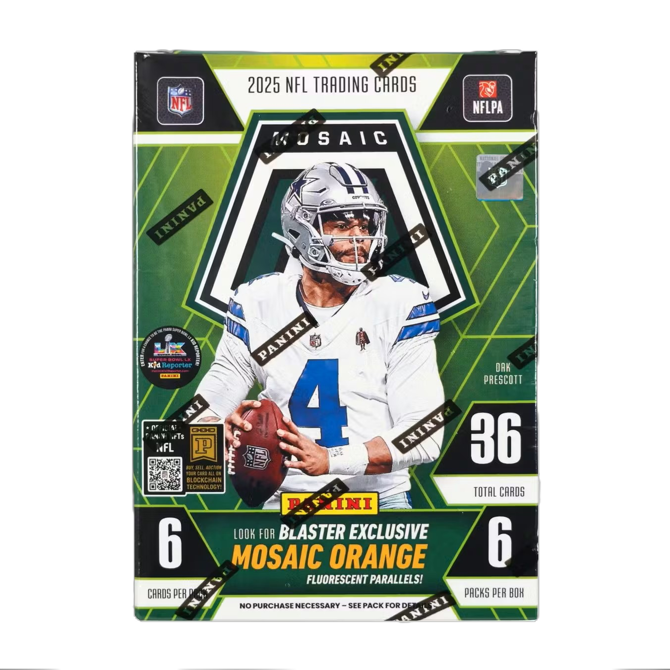2025 Panini Mosaic Football Blaster Box-1
