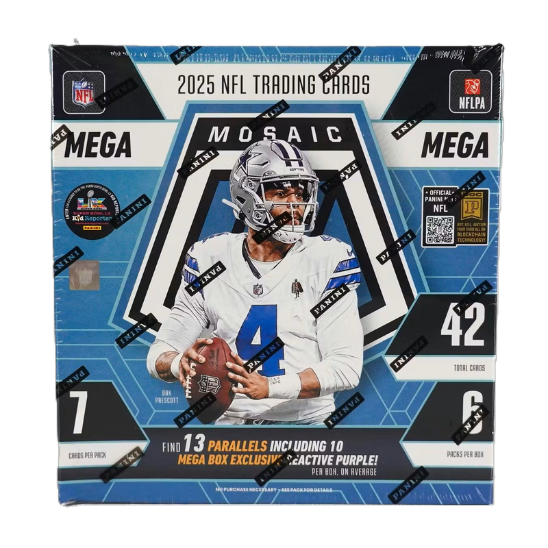 2025 Panini Mosaic Football Mega Box-1