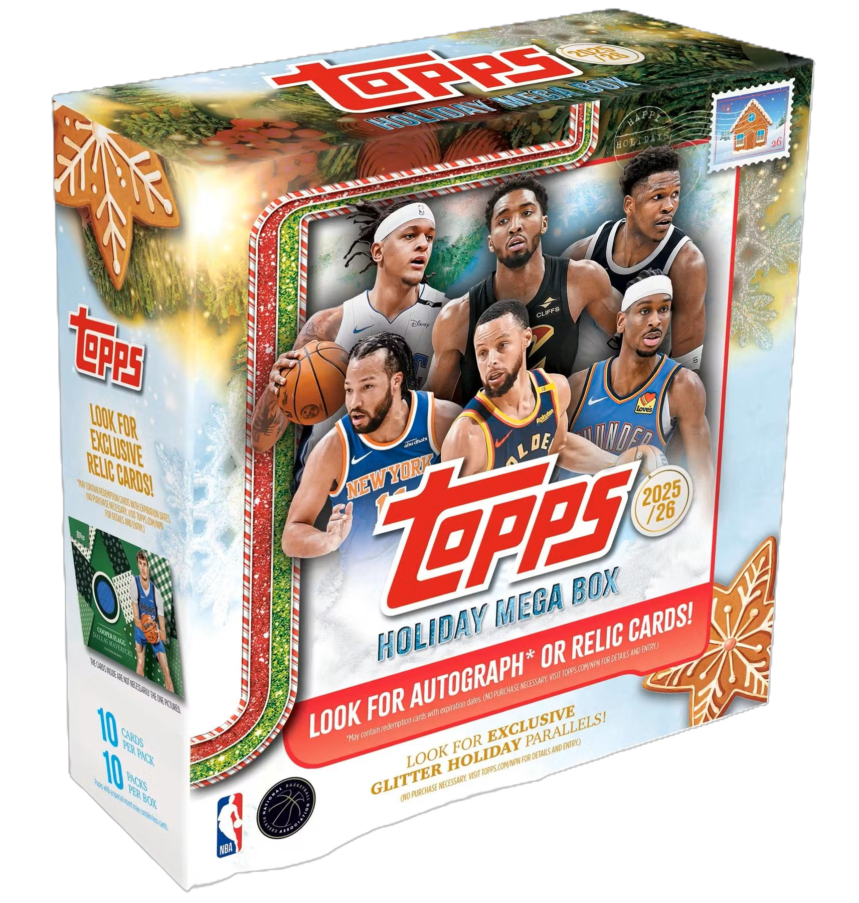2025-26 Topps Basketball Holiday Mega Box