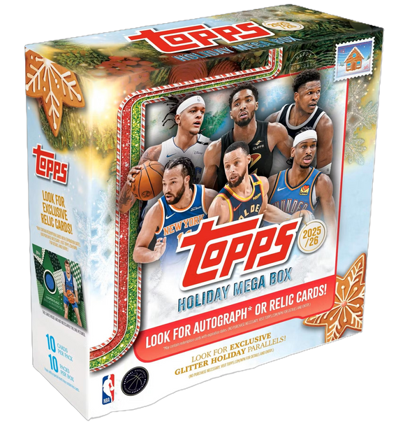 Product 2025-26 Topps Basketball Holiday Mega Box Link