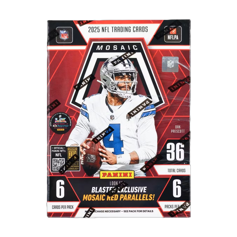 2025 Panini Mosaic Football Hobby Blaster Box-1
