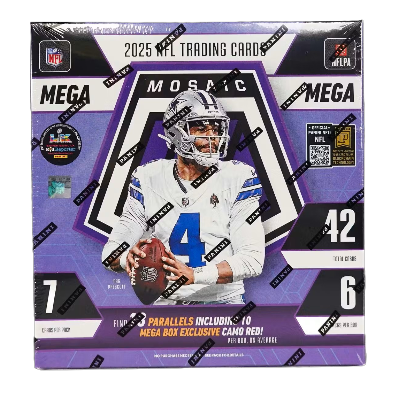 2025 Panini Mosaic Football Hobby Mega Box-1