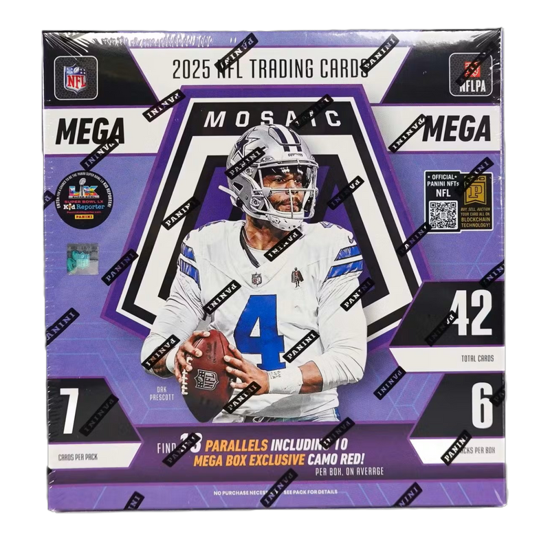 2025 Panini Mosaic Football Hobby Mega Box-1