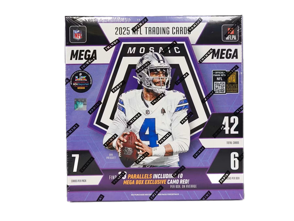 Product 2025 Panini Mosaic Football Hobby Mega Box Link