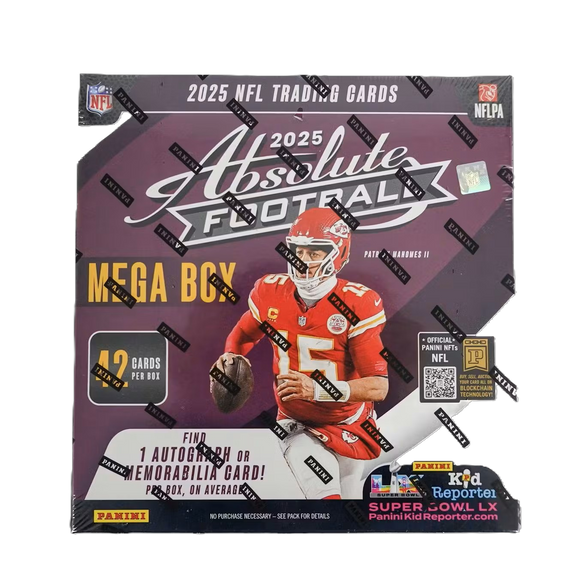 Product 2025 Panini Absolute Football Mega Box Link