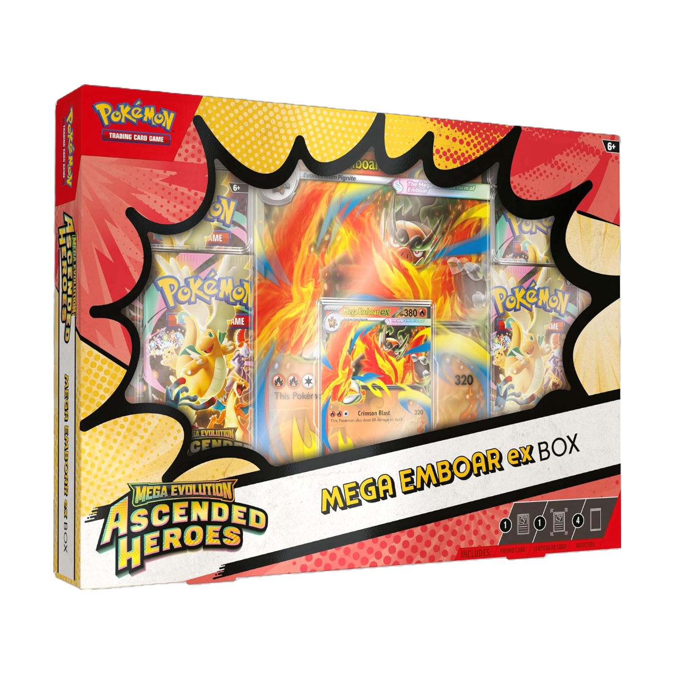 Pokemon Ascended Heroes Mega Meganium/Embroar/Feraligatr ex Box-2