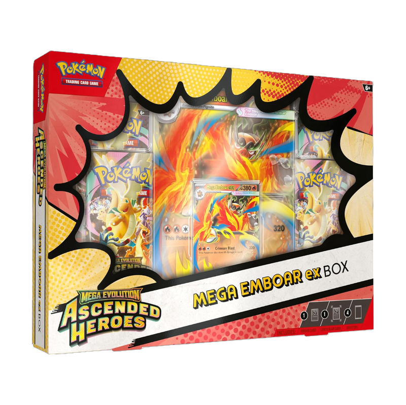 Pokemon Ascended Heroes Mega Meganium/Embroar/Feraligatr ex Box-2