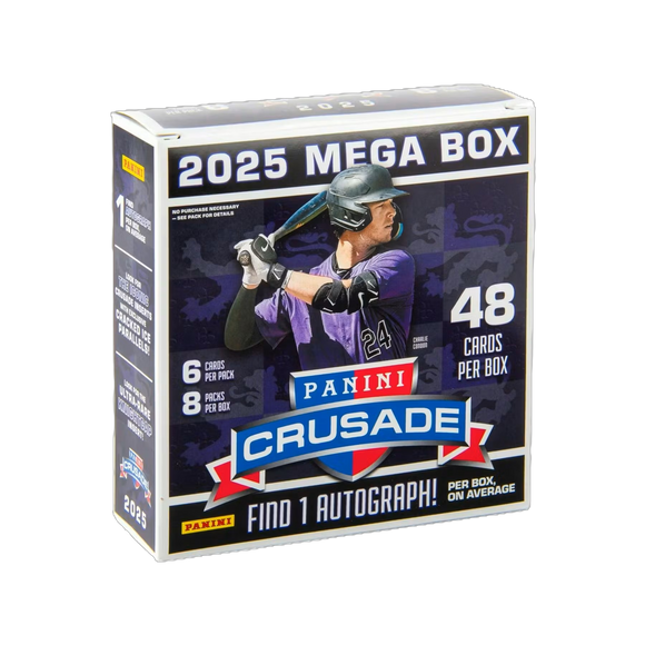 Product 2025 Panini Crusade Baseball Mega Box Link