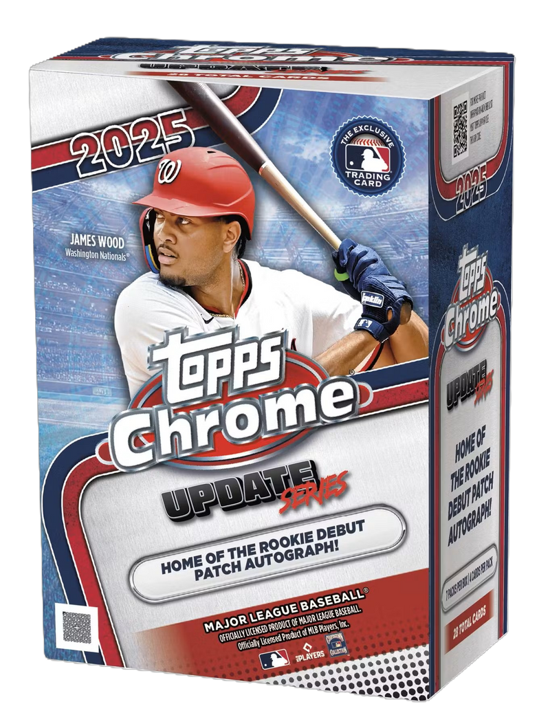 2025 Topps Chrome Update Series Baseball Blaster-1