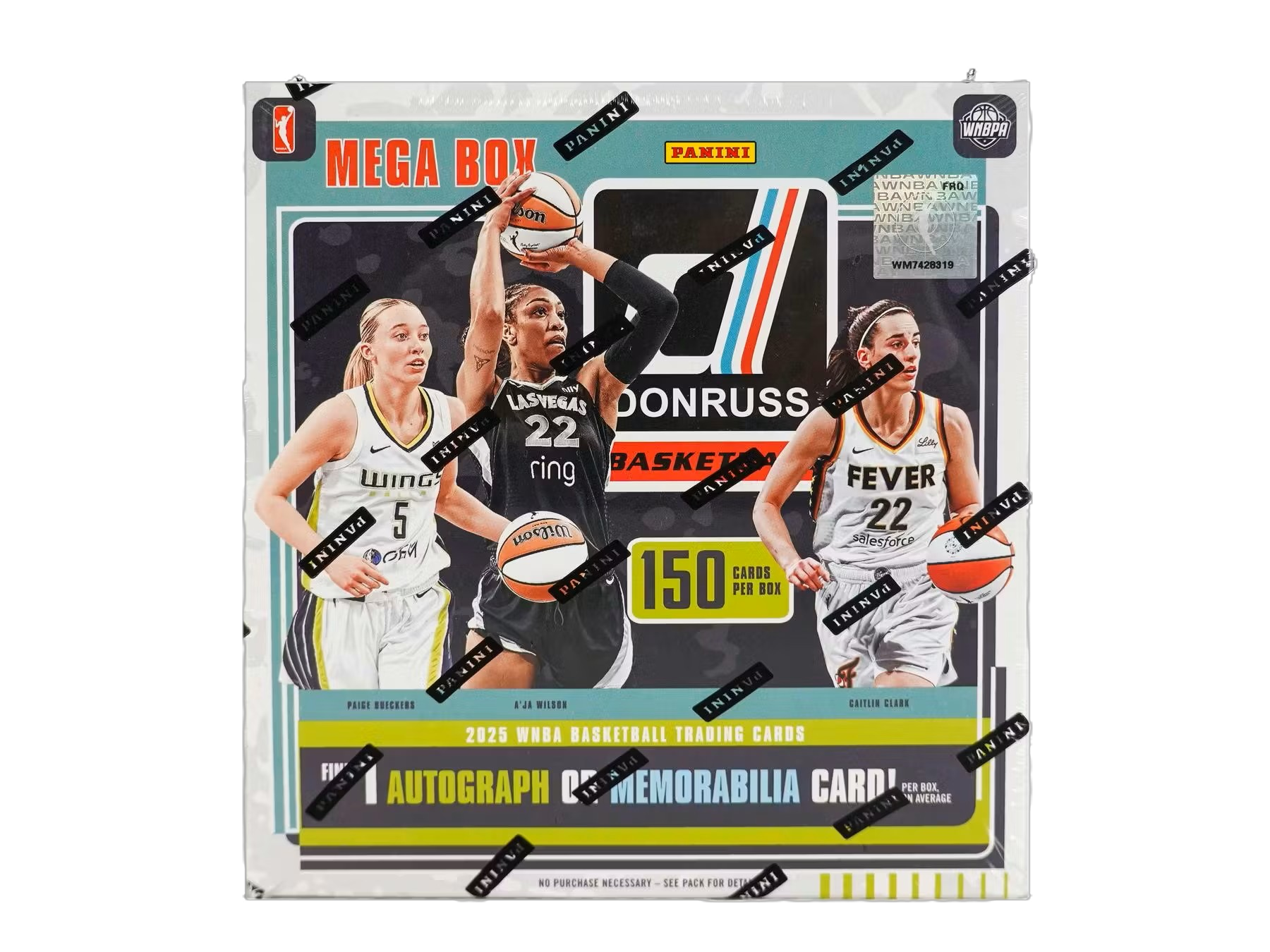 2025 Panini Donruss WNBA Basketball Mega Box