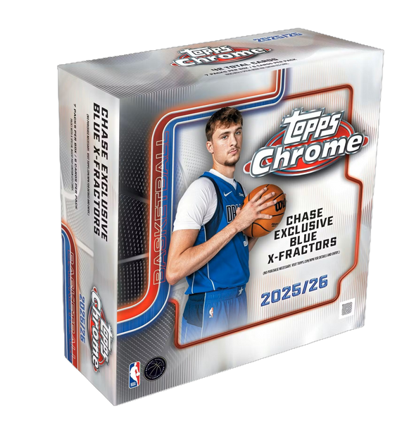 2025-26 Topps Chrome Basketball Mega Box – CardCollector2