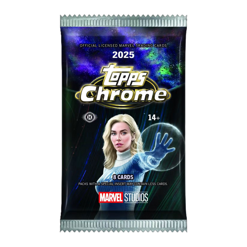 2025 Topps Marvel Studios Chrome Hobby Pack-1