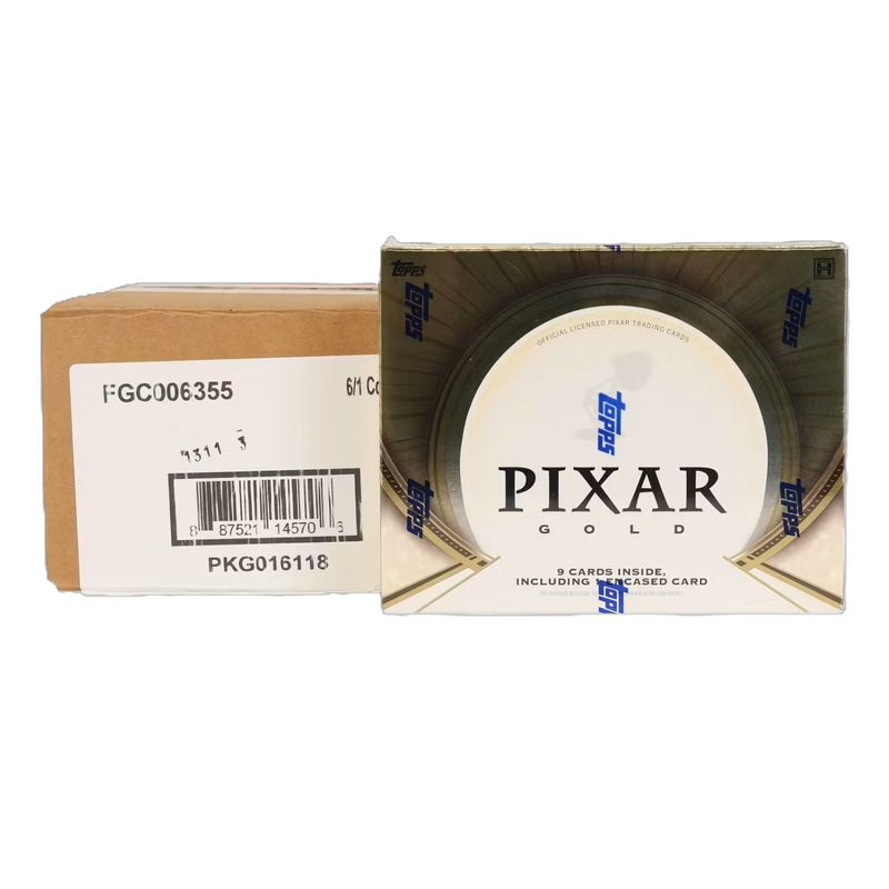 2025 Topps Pixar Gold Hobby 6-Box Case-1