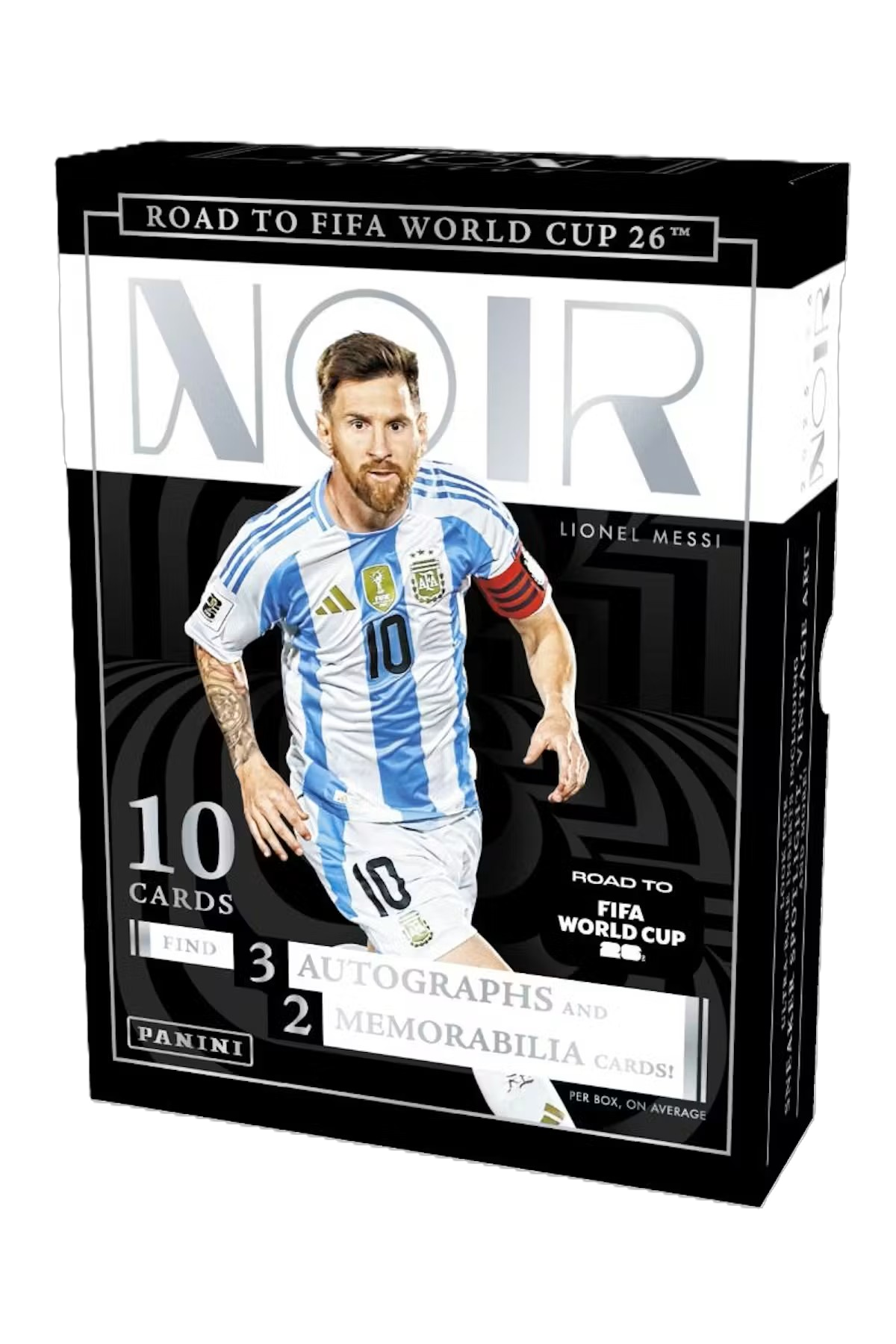 2025/26 Panini Noir Road to FIFA World Cup Soccer Hobby 3-Box Case **PRESALE**-1